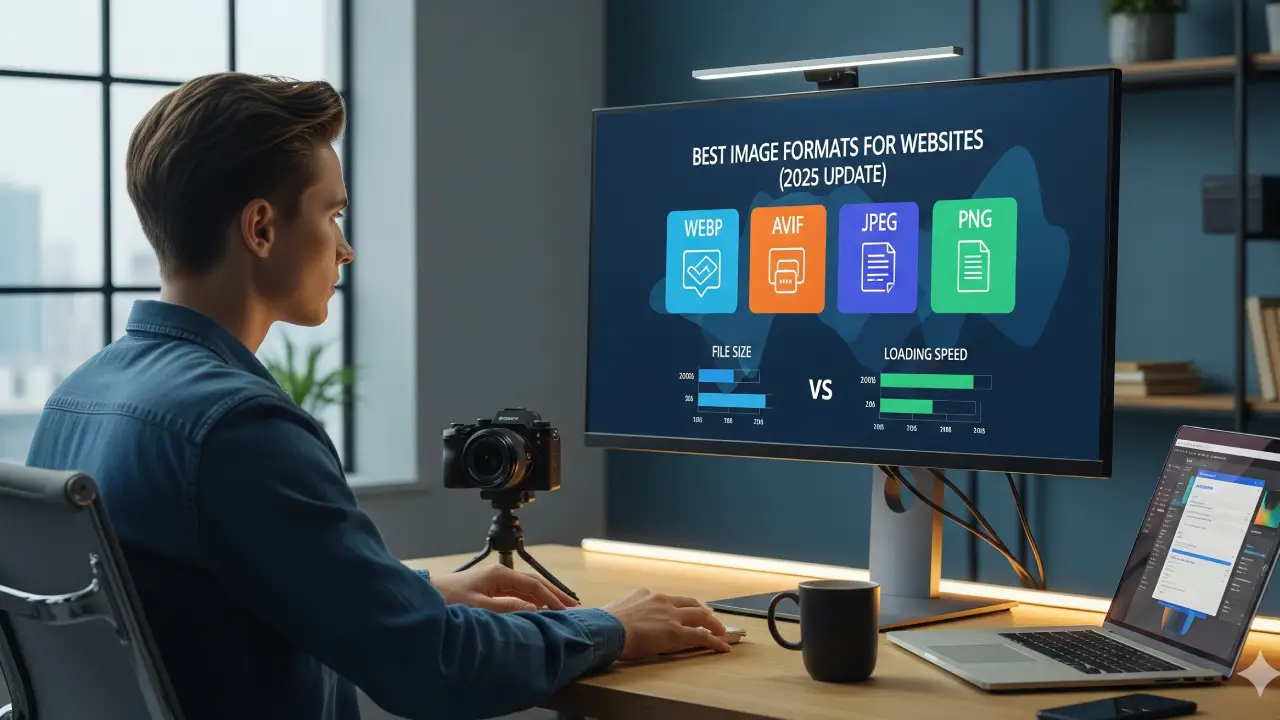 فرمت عکس برای سایت