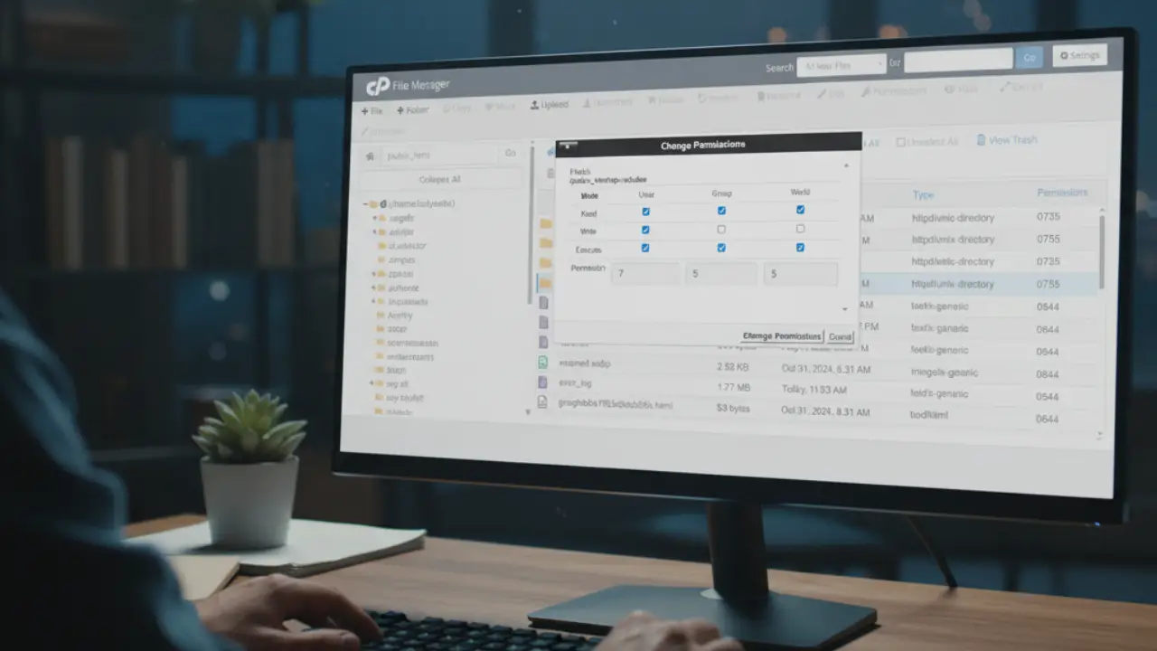سطح دسترسی فایل‌ها در وردپرس