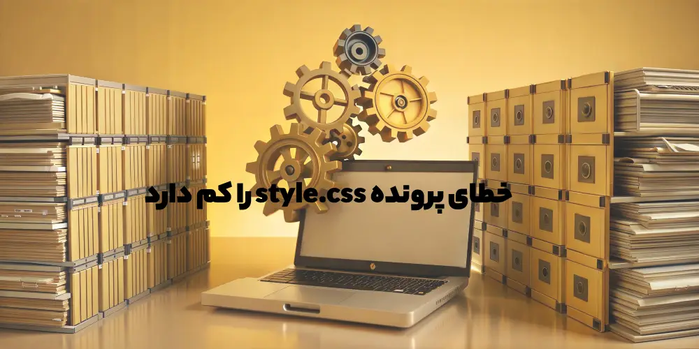 خطای پرونده style.css را کم دارد